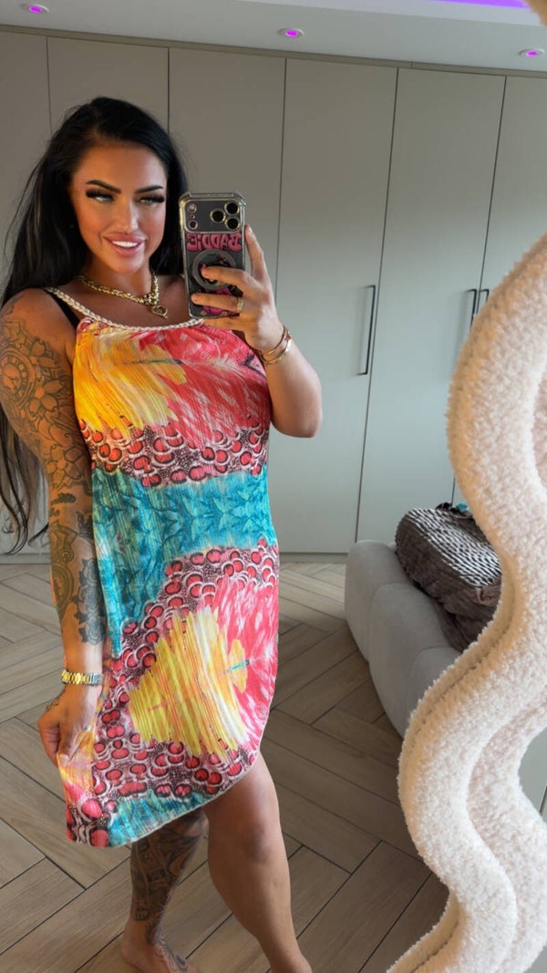 Troiska blouse jurkje multicolor