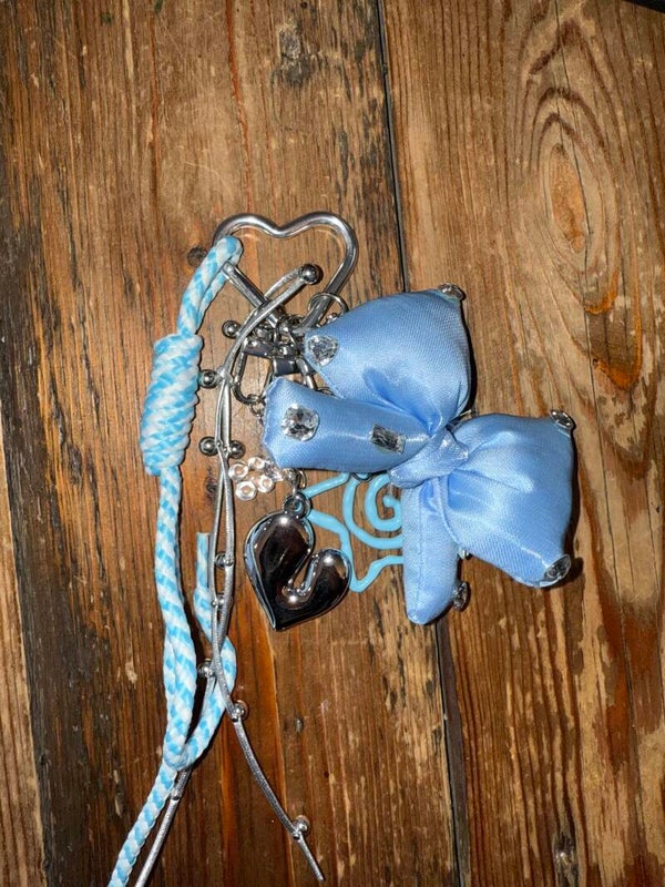 Sleutelhanger blauw