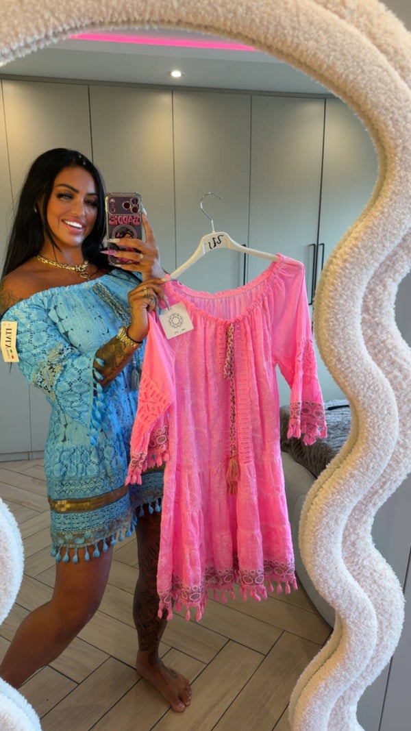 Ibiza jurk in 2 kleuren