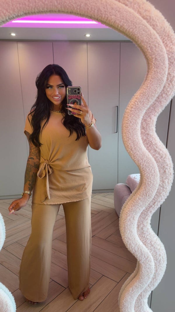 Blouse strik pakken in 2 kleuren