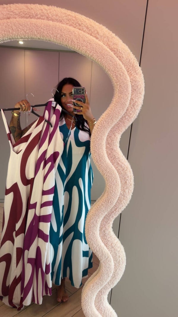 Marble jurk in 3 kleuren