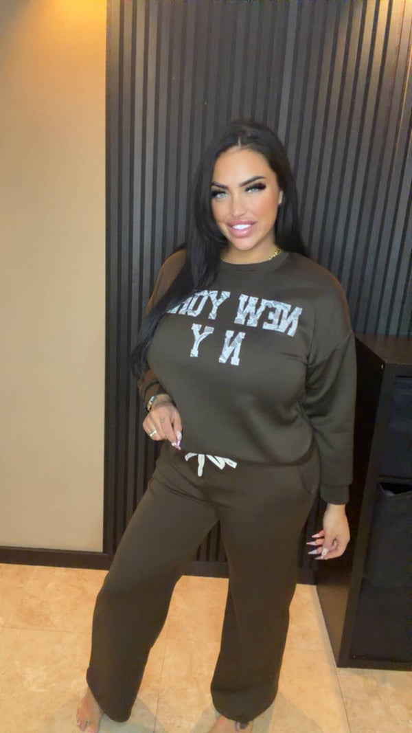 New York pak met kant