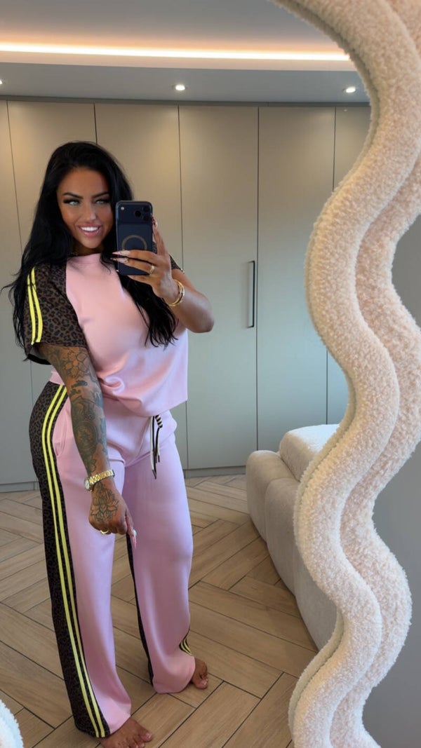 Comfy panter pak roze geel