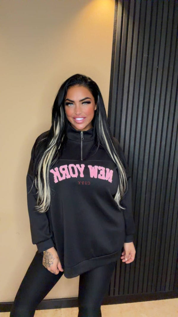 New York comfy travel trui