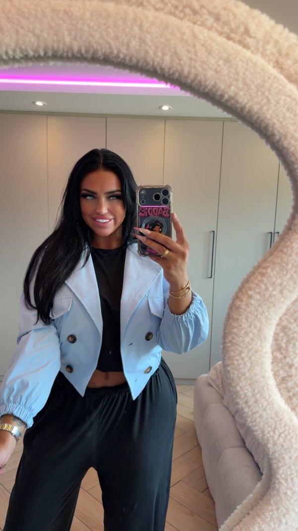 Crop trenchcoats in 4 kleuren
