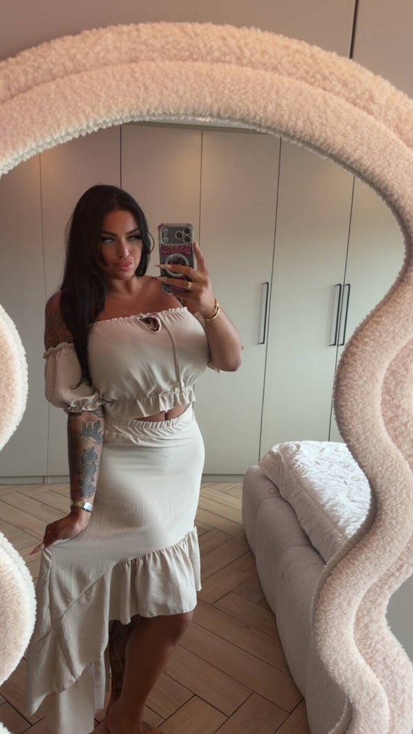 Blouse rok setje