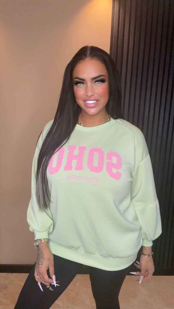 Soho trui mint