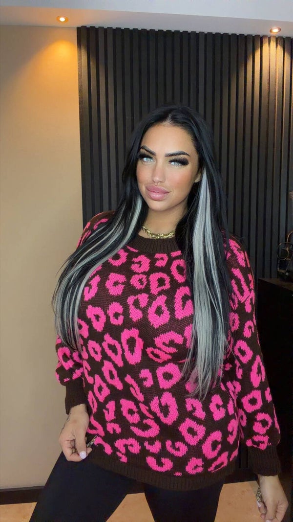 Panter oversized trui