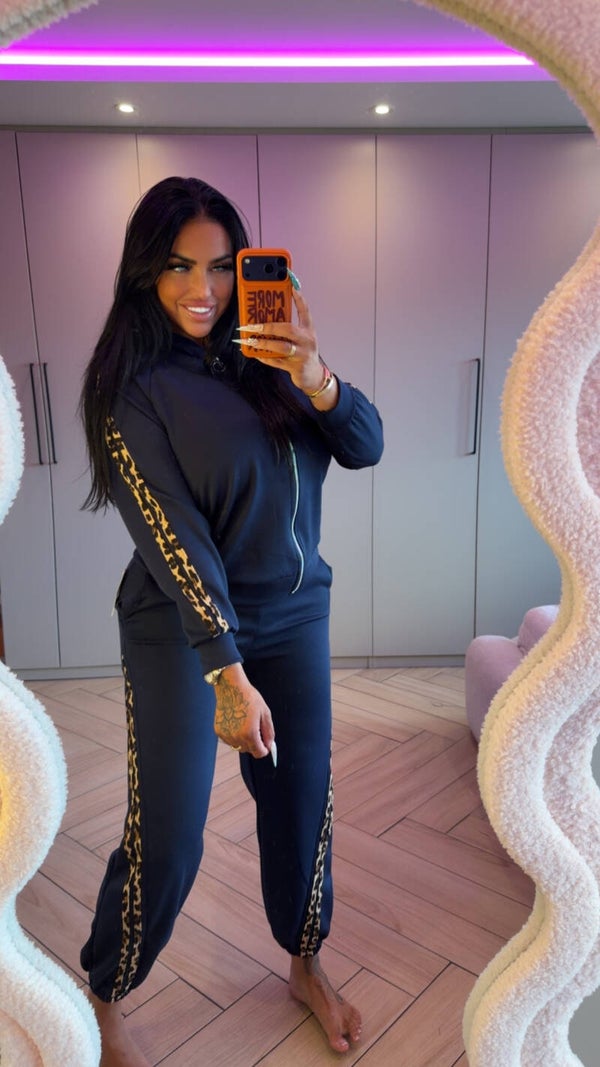 Panter comfy pak met vest in 4 kleuren