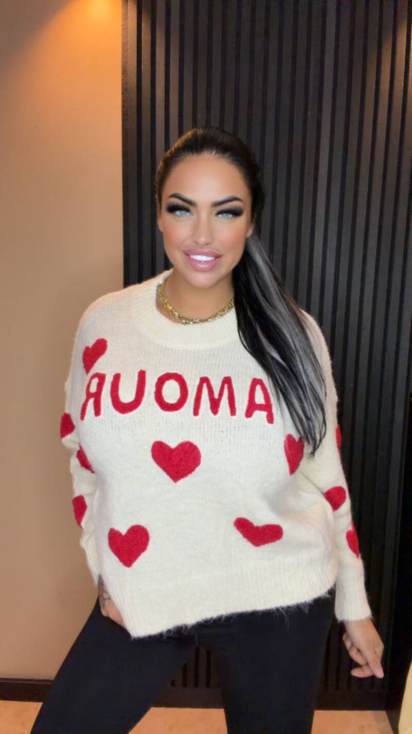 AMOUR trui super stretch