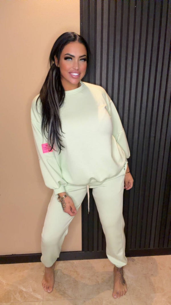 Label pak mint met elastiek