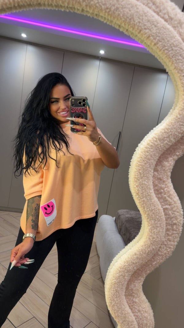 Mooij badstof shirt in 3 kleuren
