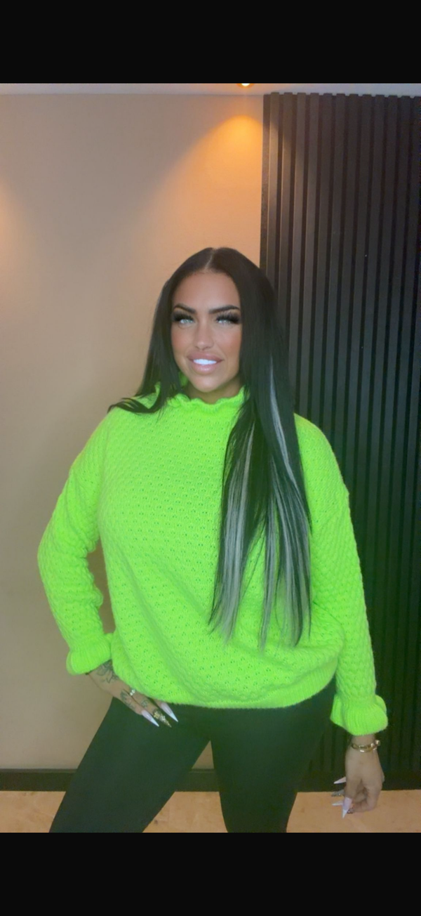 Neon col groen