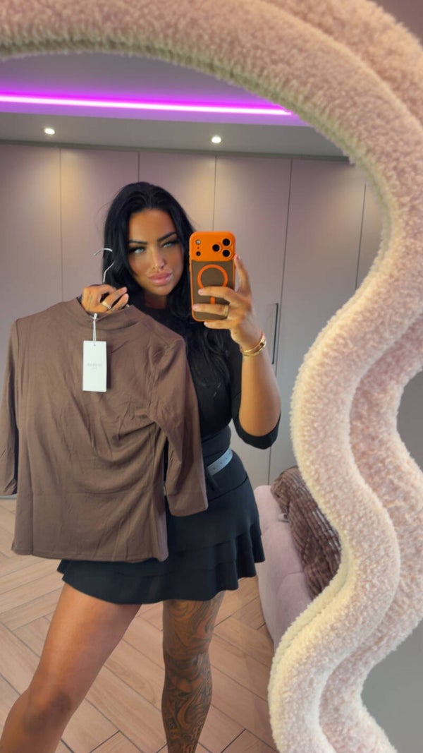By swan top in 2 kleuren