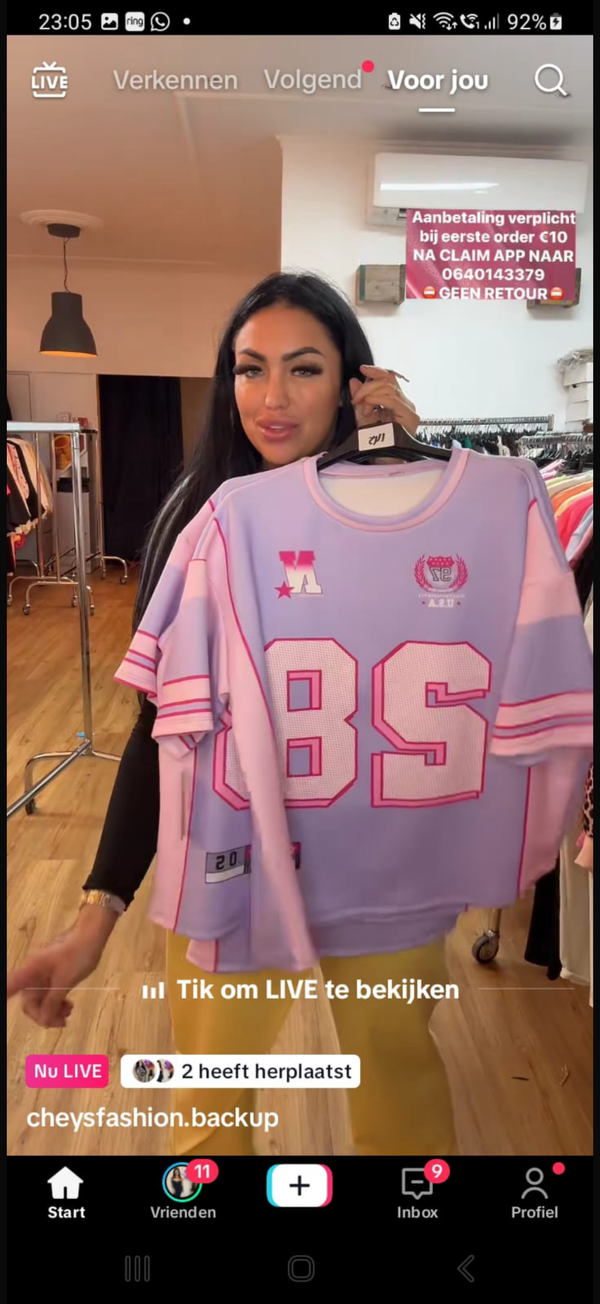 Baseball shirt