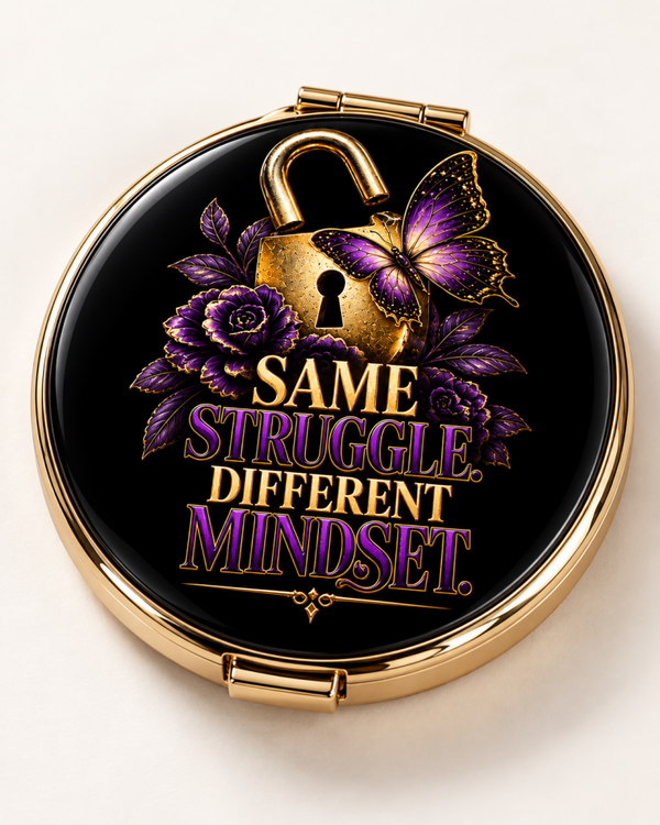 The Woman After This Compact Mirror
