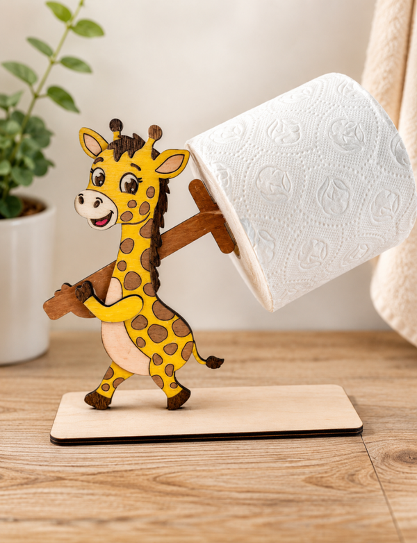 Giraffe Wc-Rollen Halter