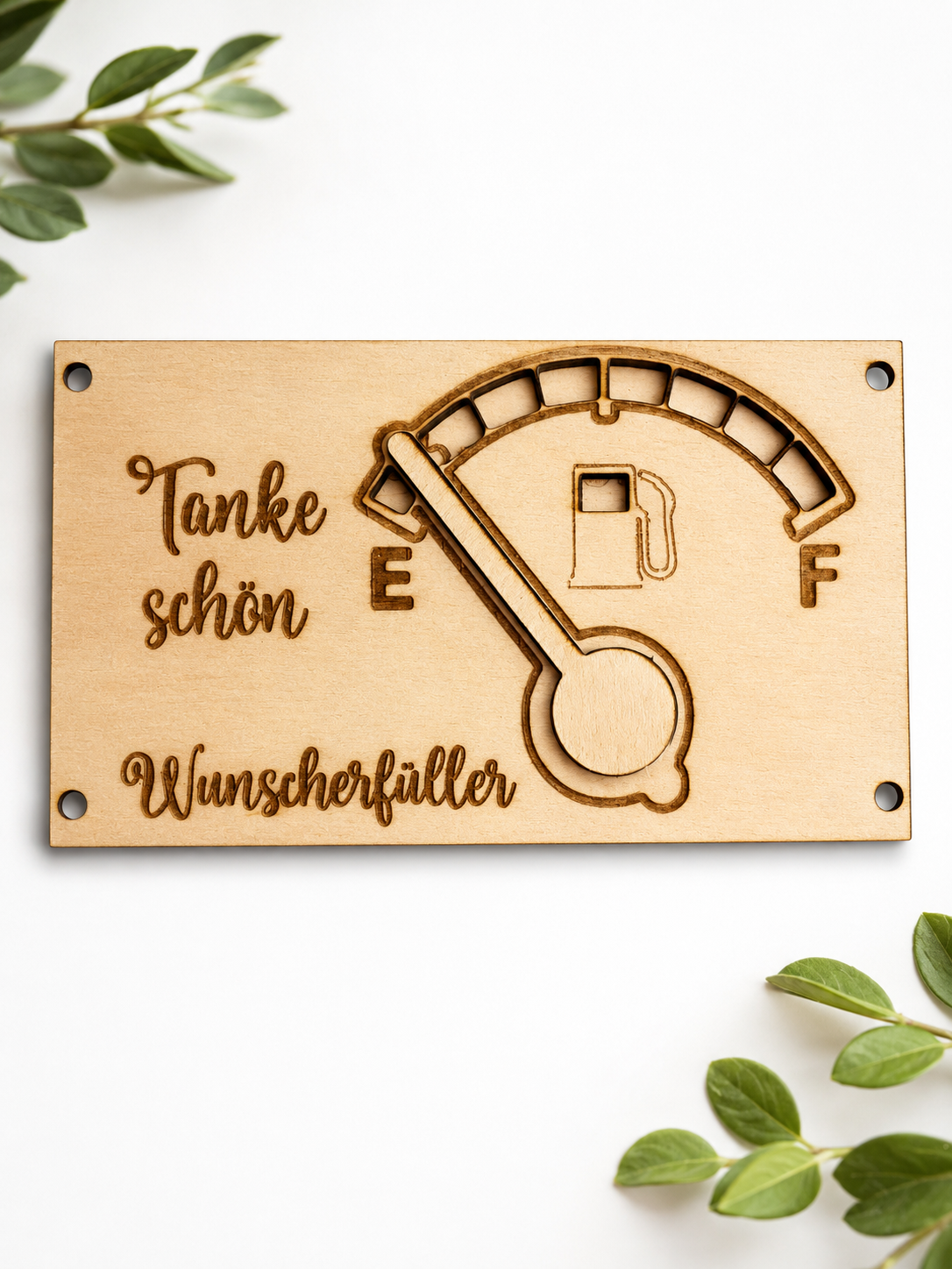 Tankfüllung Geschenk