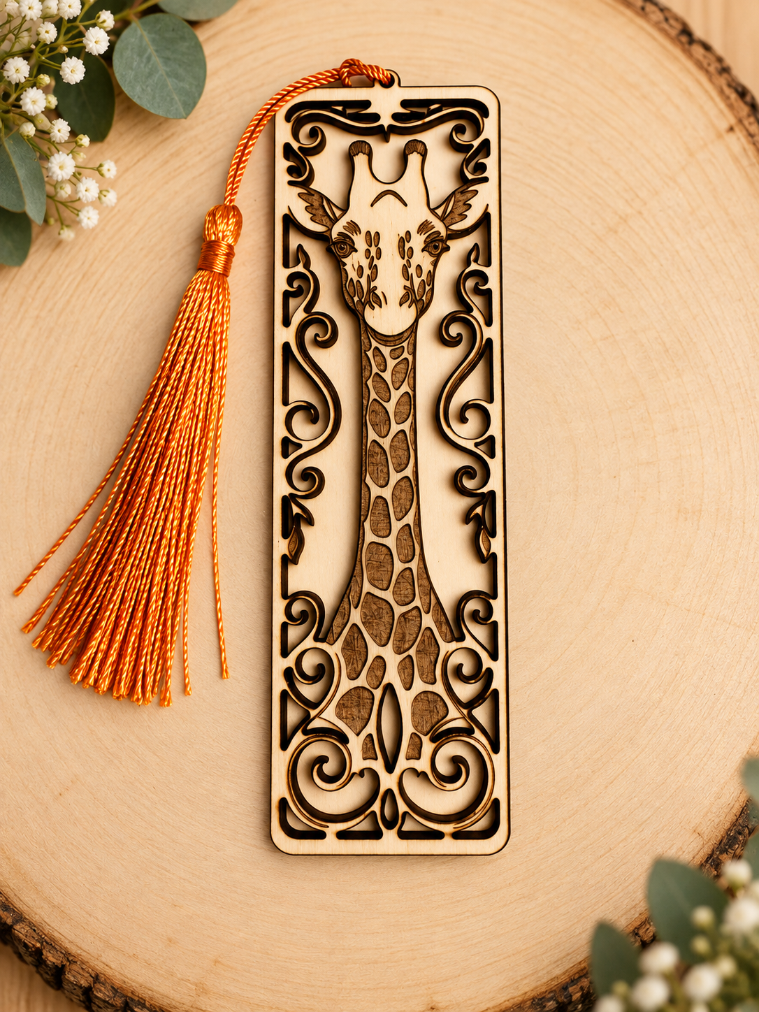 Lesezeichen Giraffe
