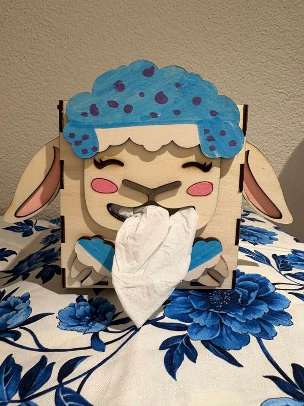 Nastücherbox Schaf