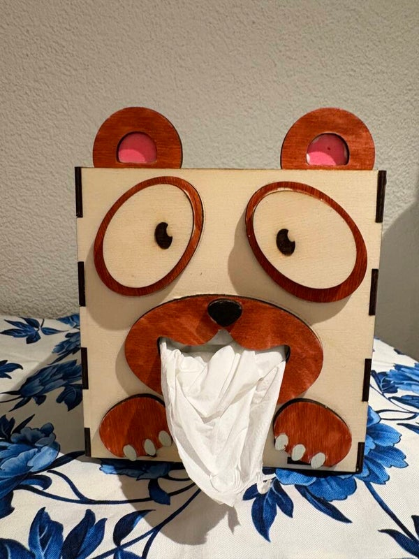 Nastücher Box Bär
