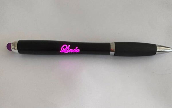 Personalisierter Kugelschreiber mit Licht