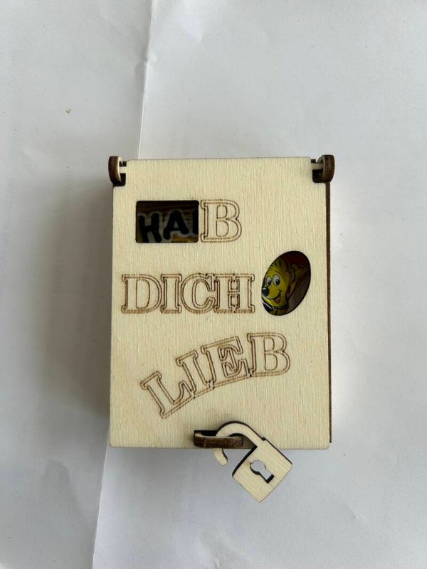 Haribo Box mit 2 Sprüchen