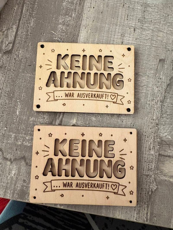 Keine Ahnung Geld Geschenke