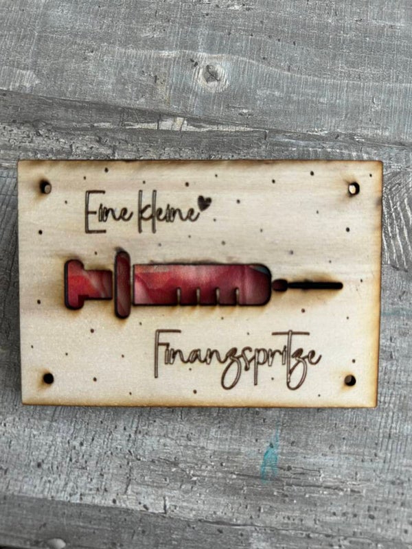 Finanzspritze Geldgeschenke