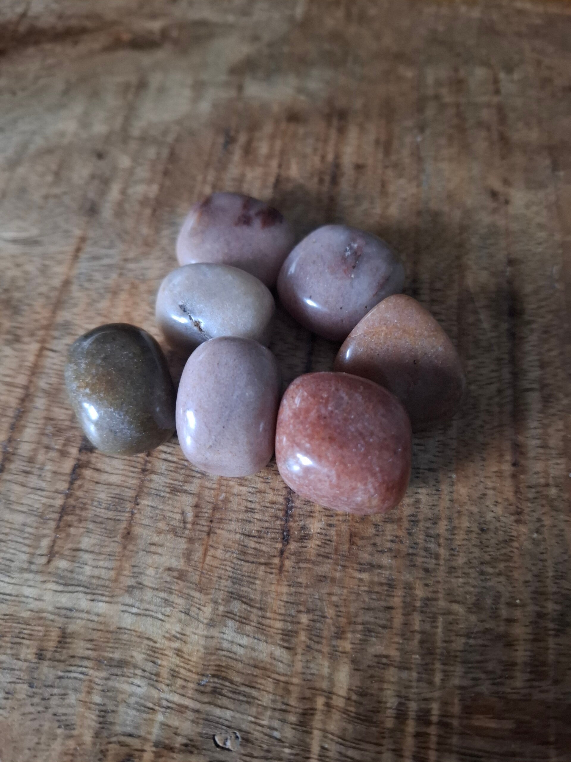 Rode aventurijn trommelsteen 2st.