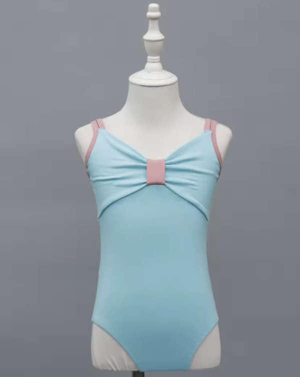 Sea Blue Girls' Summer Ballet Leotard