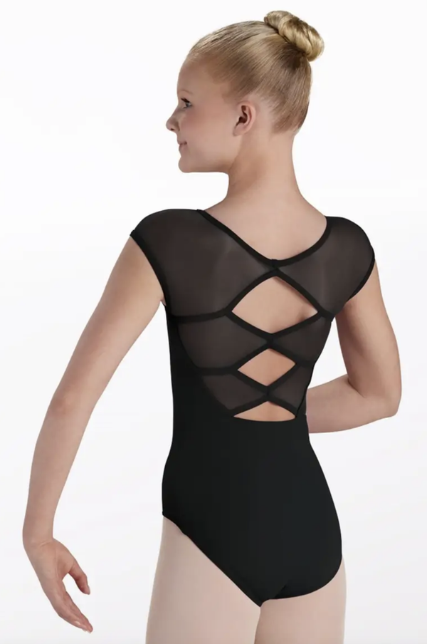 Diamond Cutout Back Leotard