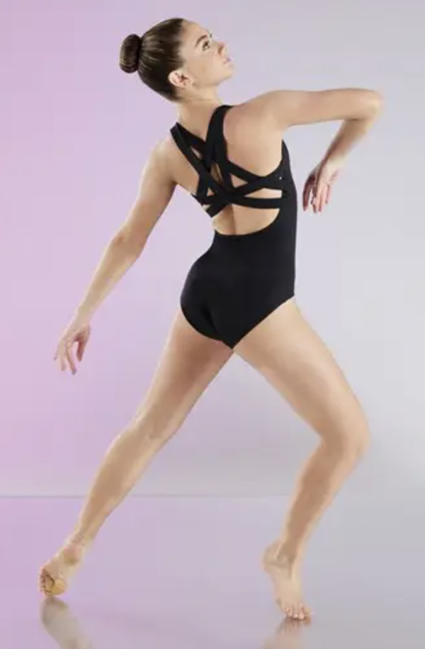 Wide Strappy Back Leotard