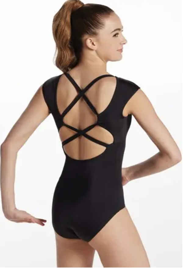 Looped Strappy Back Leotard