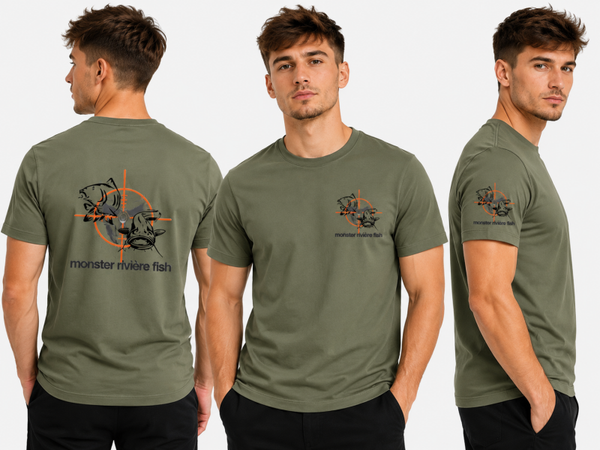 T-shirt vert logo original