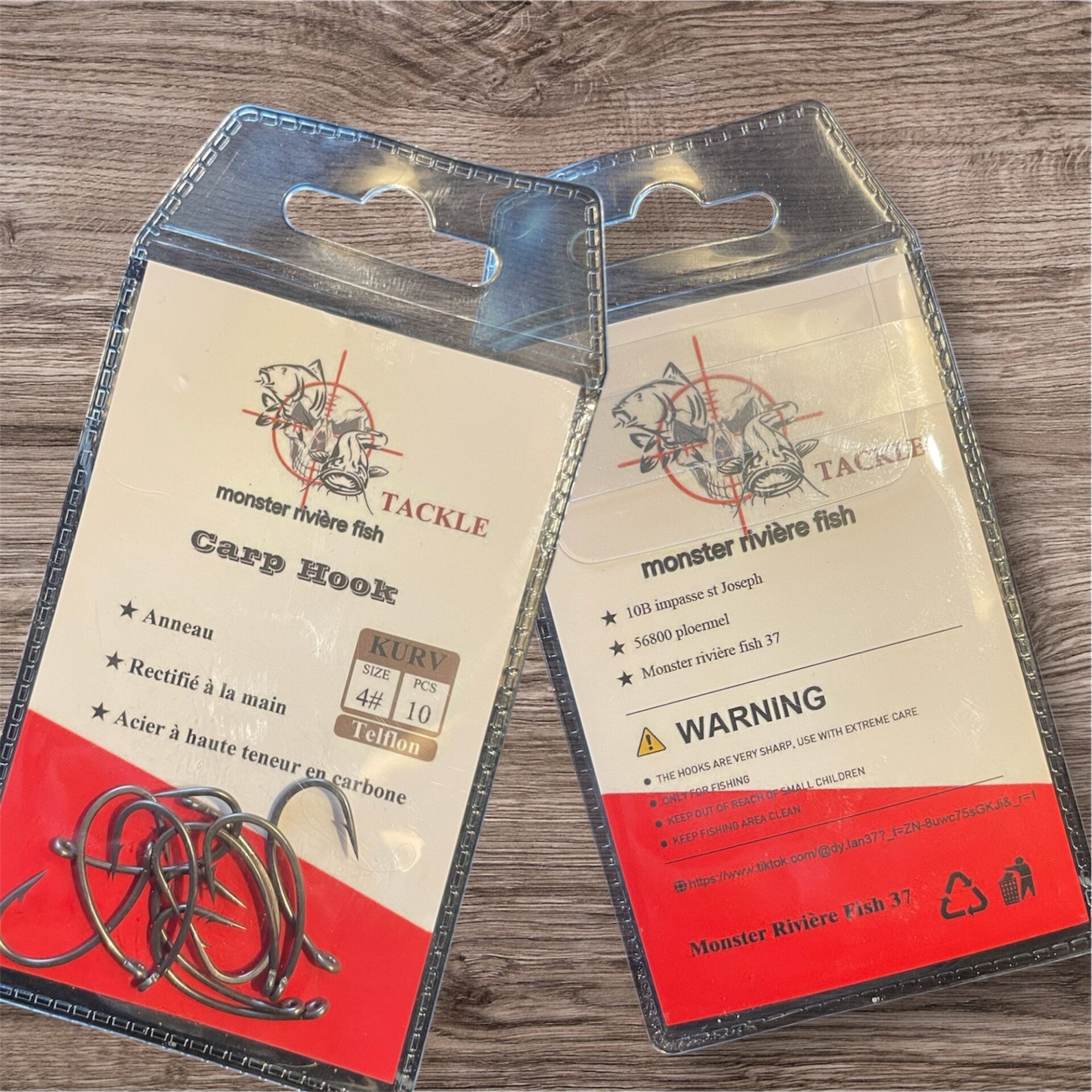 Hameçon KURV taille 4