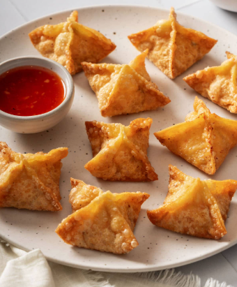 Crab Rangoon Platter