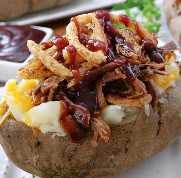 Brisket baked potato