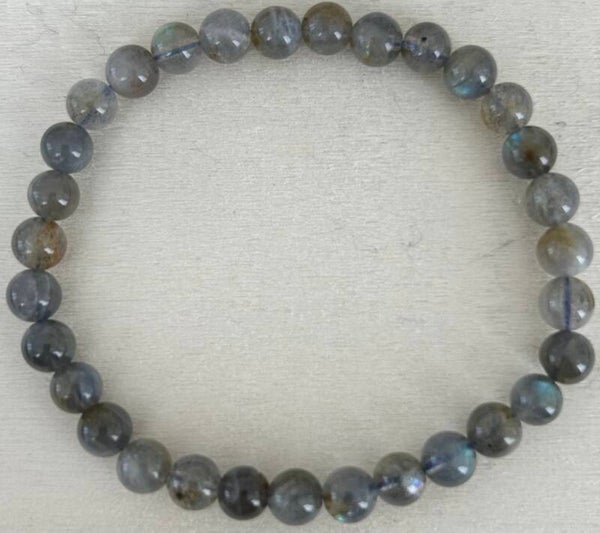 Bracelet en Labradorite grade A 6mm