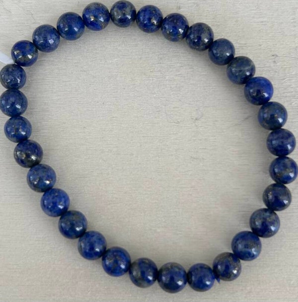 Bracelet Lapis Lazuli grade A 6mm
