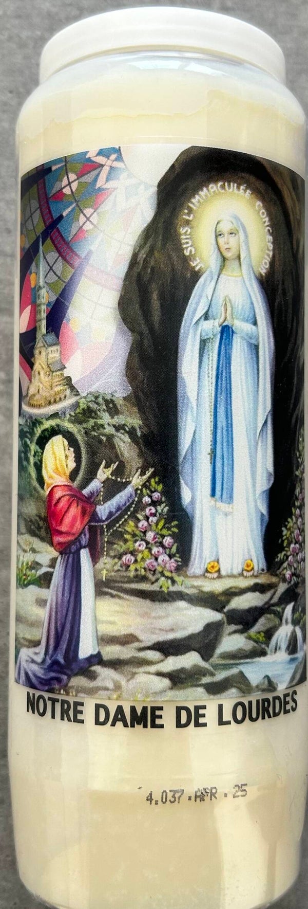 Neuvaine Notre Dame de Lourdes 17,5 cm