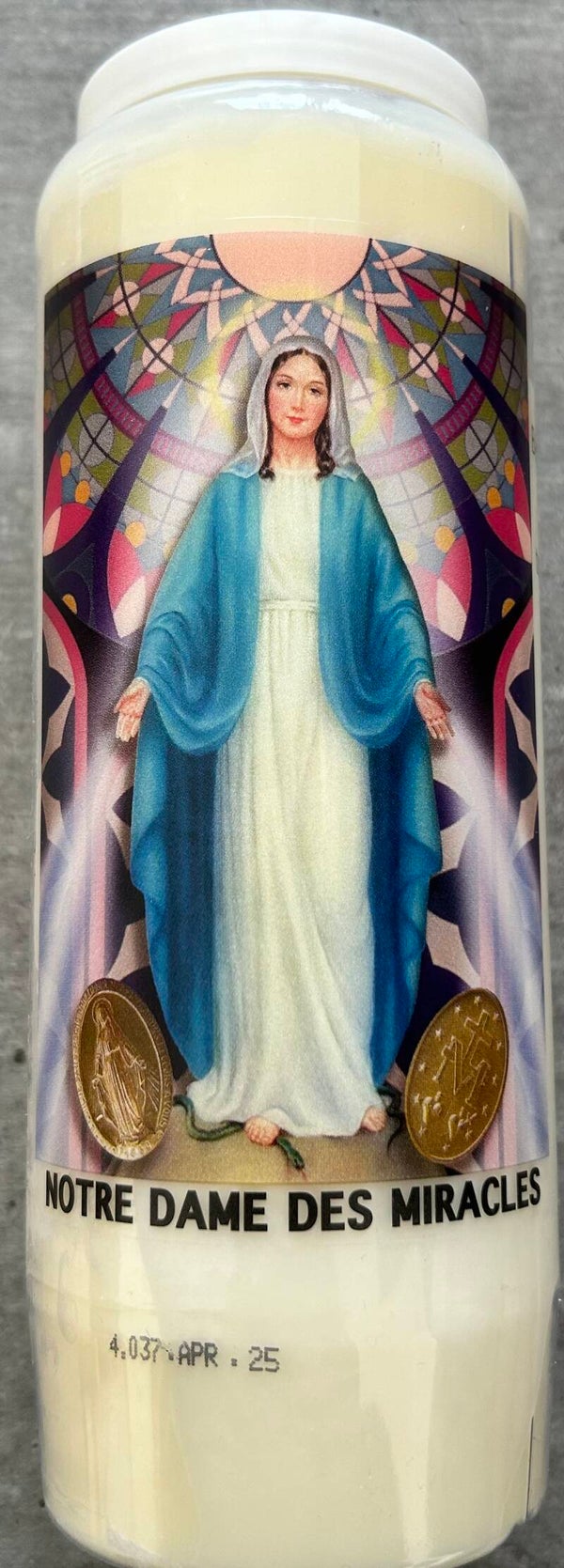 Neuvaine Notre Dame des miracles 17,5cm