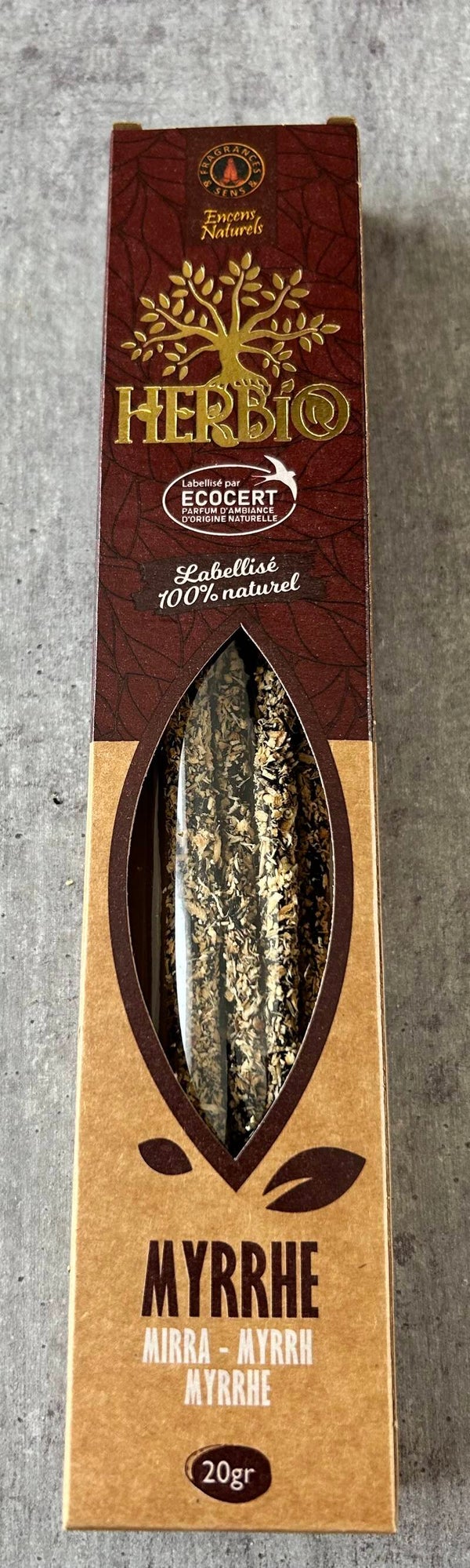 Encens ecocert herbio Myrrhe 20g
