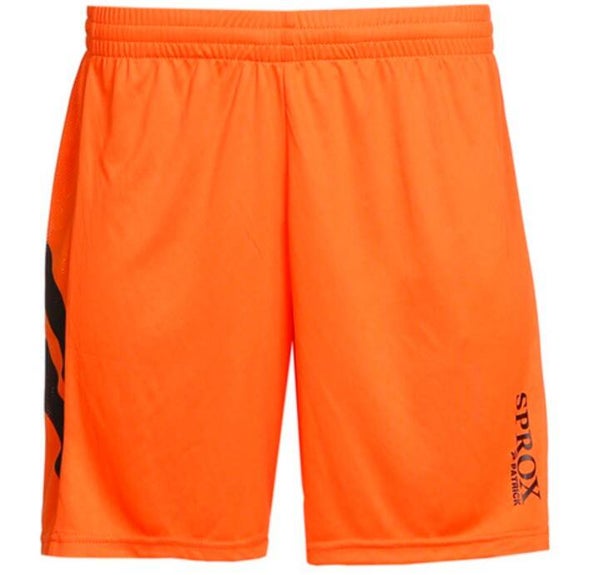Trainingsshort oranje maat xs