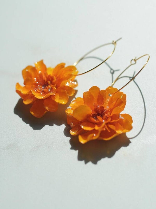 Orecchini Garofani Cinesi