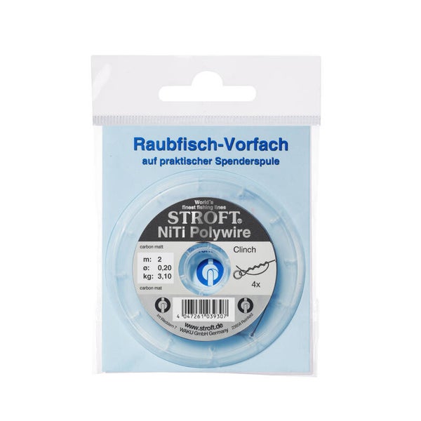Stroft NiTi Polywire 2m - Nickel-Titan Vorfach