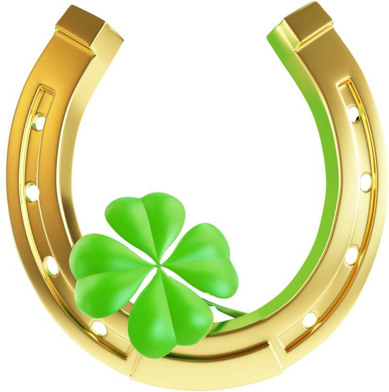 Volgens een oude traditie brengt een hoefijzer geluk