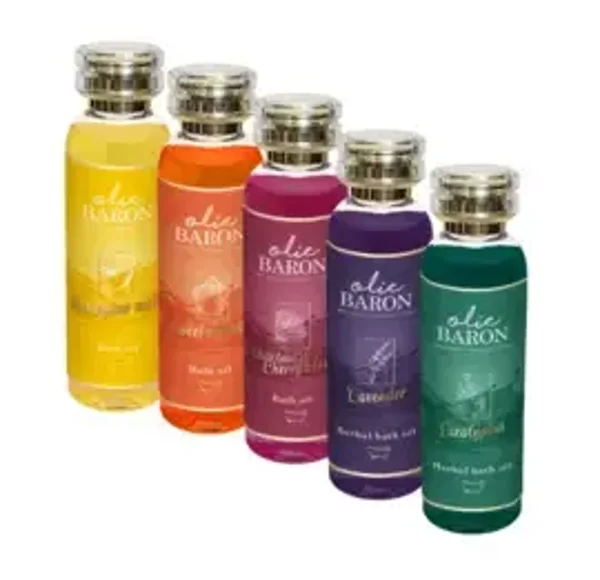 De Oliebaron 200 ml Kruidenbadolie (kleurt het water)