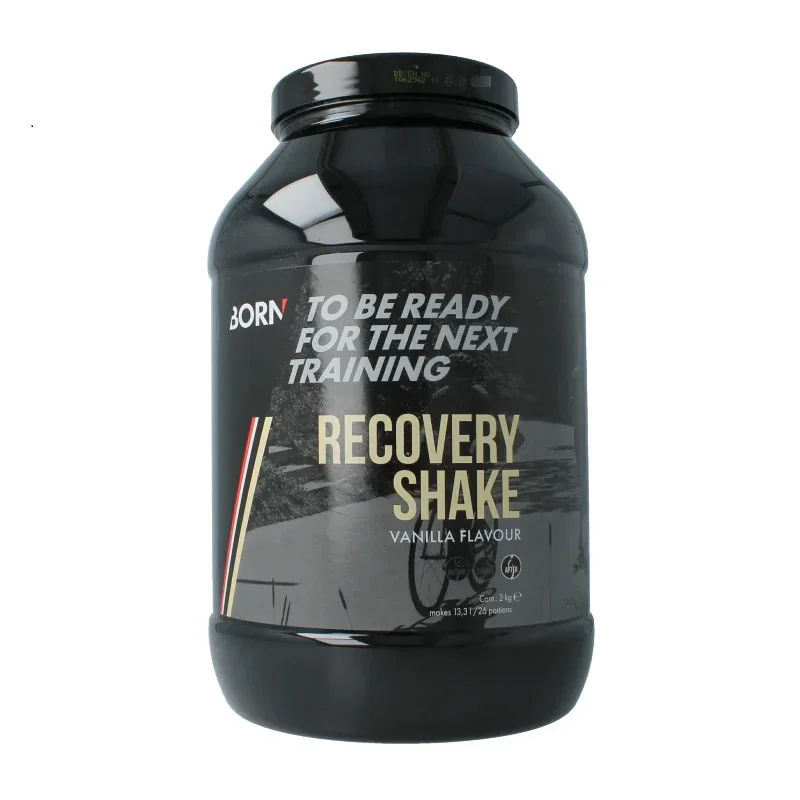 BORN Recovery shake vanilla tub
