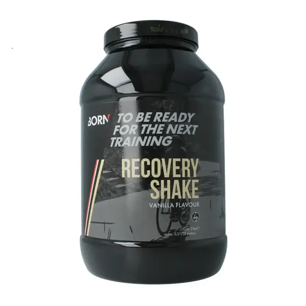 BORN Recovery shake vanilla tub